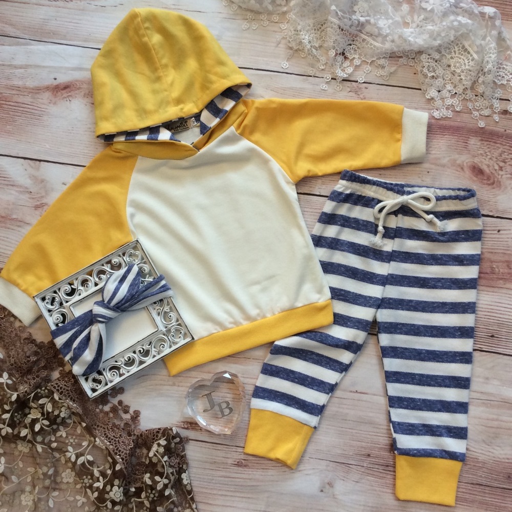 Boutique Baby Girls 3pc Tracksuit